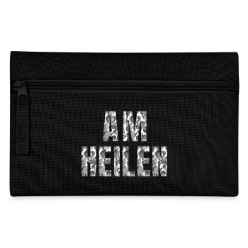 Am heilen - Shirt - Federtasche - Schwarz - Vorne