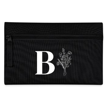 Minimalist flowers - Pencil Case - black - Front