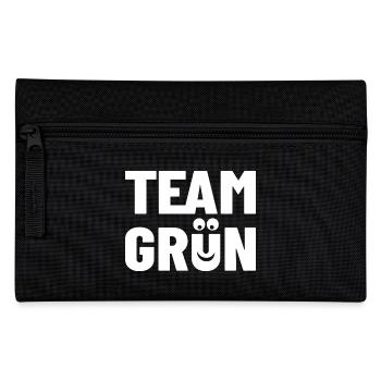 Team Grün - Federtasche - Schwarz - Vorne
