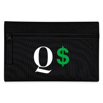 Buchstabe q dollar - Federtasche - Schwarz - Vorne