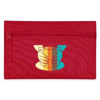 Pottery - Pencil Case - red - Front