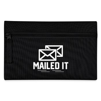 Mailed It Mailman Postal Worker - Pencil Case - black - Front