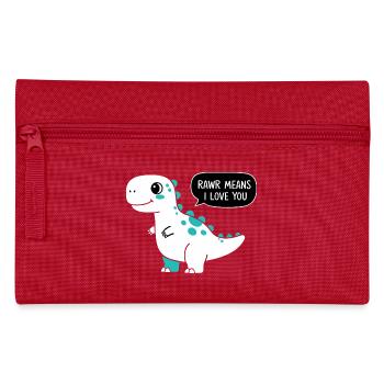 Rawr signifie Je t’aime - Trousse - rouge - Devant