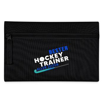 Hockey Field Hockey Hockey Hockey Coach - Pencil Case - black - Front
