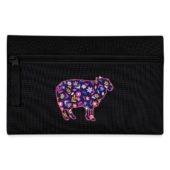 Schäfer Schaf - Federtasche - Schwarz - Vorne