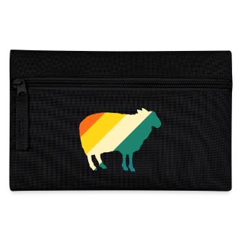 Schäfer Schaf - Federtasche - Schwarz - Vorne