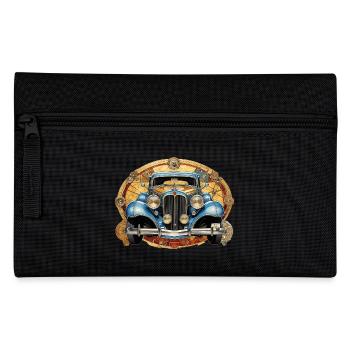 Oldtimer - Federtasche - Schwarz - Vorne