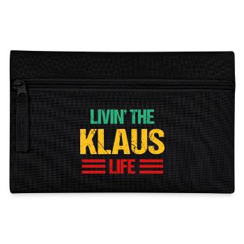 Klaus - Federtasche - Schwarz - Vorne