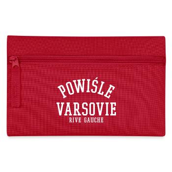 Powisle Warszawa Varsovie - Trousse - rouge - Devant