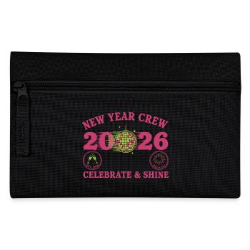 Fête Célébrer & Briller Nouvelle Année 2026 - Trousse - noir - Devant