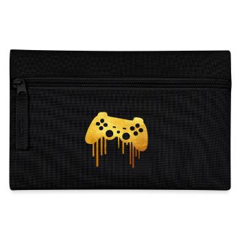 Gold gaming  - Federtasche - Schwarz - Vorne
