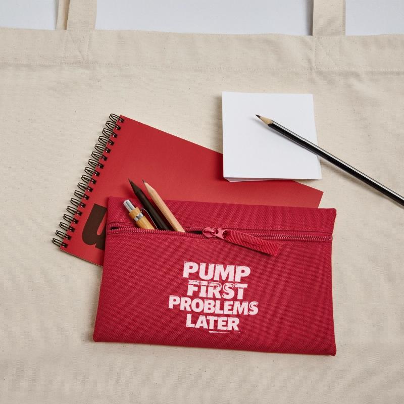 Pump first, problems later Pencil Case