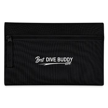 Bester Tauchbuddy für immer, Tauchen, Aquaholic - Federtasche - Schwarz - Vorne