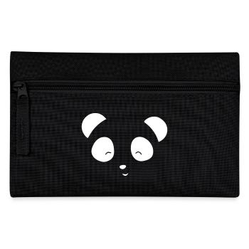 Ours panda - Trousse - noir - Devant