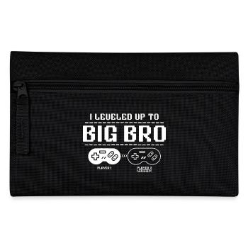 Promoted to big brother in 2025 - Pencil Case - black - Front