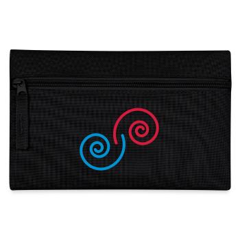 spiralen_2c - Pencil Case - black - Front