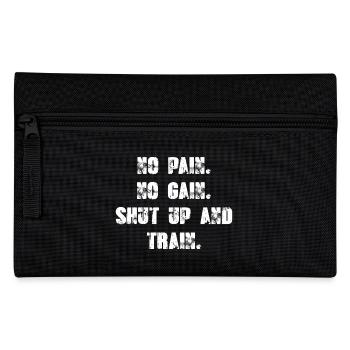No Pain No Gain - Tais-toi et Train. - Trousse - noir - Devant