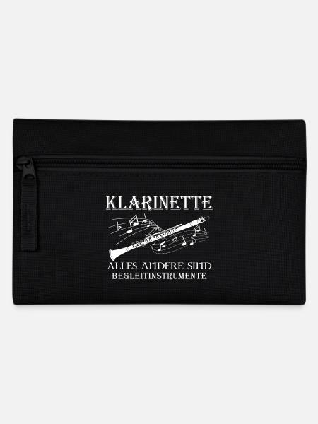 Klarinette - Federtasche - Schwarz