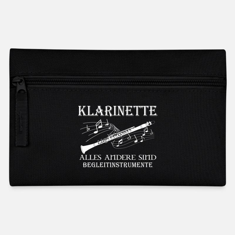 Klarinette - Federtasche - Schwarz
