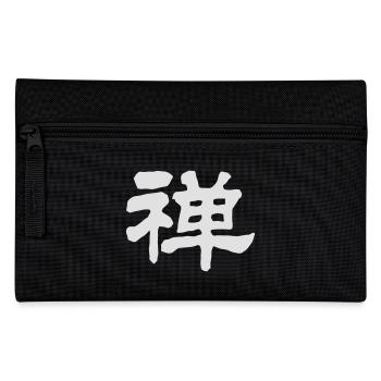 Chinese Words: Zen - Pencil Case - black - Front