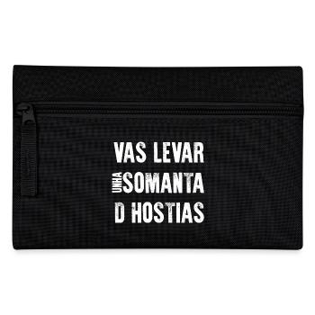 Vous allez levar unha somanta d hôtes blanc - Trousse - noir - Devant