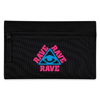 Rave 4 - Federtasche - Schwarz - Vorne