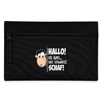 Das schwarze Schaf - Federtasche - Schwarz - Vorne