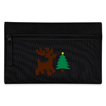 cadeau noel pour cadeaux - Trousse - noir - Devant