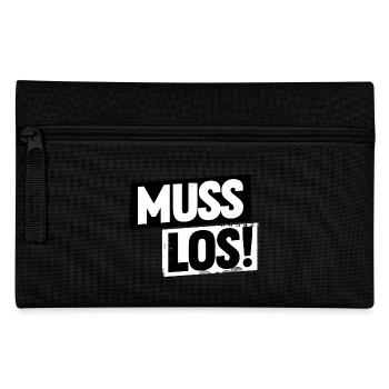 Muss los! - Federtasche - Schwarz - Vorne