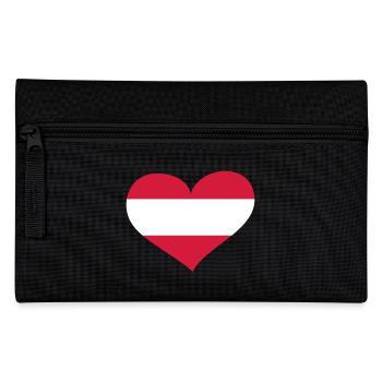 Österreich Herz; Heart Austria - Trousse - noir - Devant