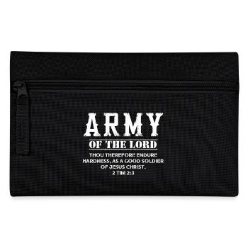 Army Of The Lord - Pencil Case - black - Front