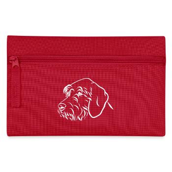 Portrait de chiens de chasse - Trousse - rouge - Devant