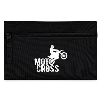 MotoCross - Federtasche - Schwarz - Vorne
