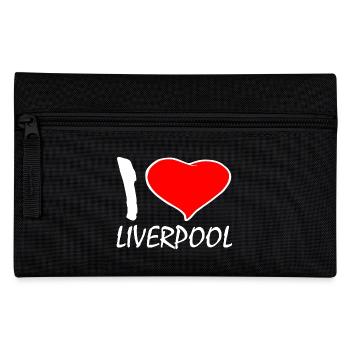 I LOVE LIVERPOOL - Federtasche - Schwarz - Vorne