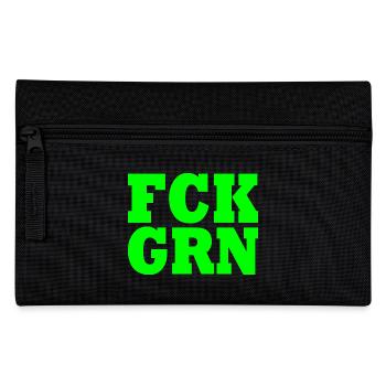 Fck grn - Federtasche - Schwarz - Vorne