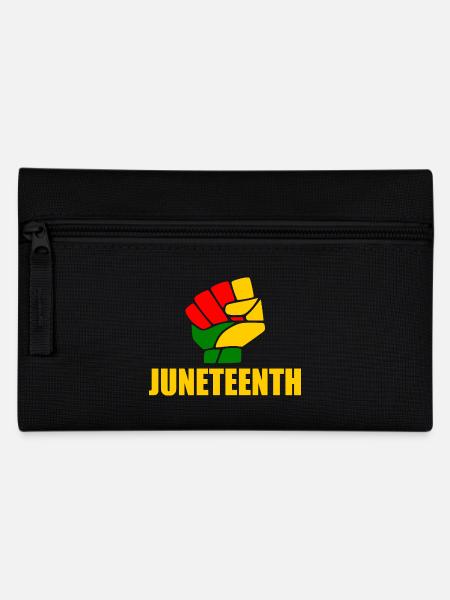 juneteenth - Pencil Case - black
