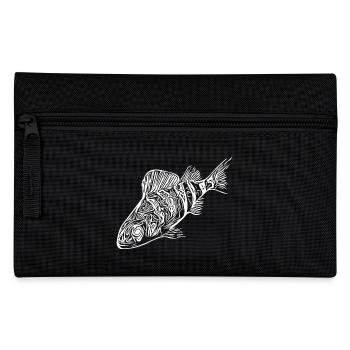 Conception de poisson perche pour les pêcheurs de carnassiers - Trousse - noir - Devant