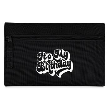 C’est mon anniversaire Cadeau et tenue de fête d’anniversaire cool - Trousse - noir - Devant