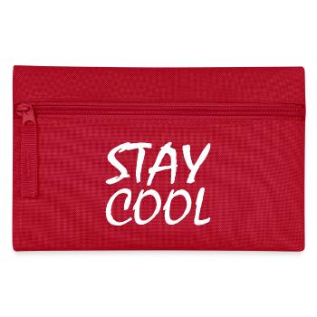 Stay cool - Trousse - rouge - Devant