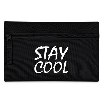 Stay cool - Federtasche - Schwarz - Vorne