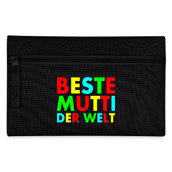 Beste mutti der welt - Federtasche - Schwarz - Vorne