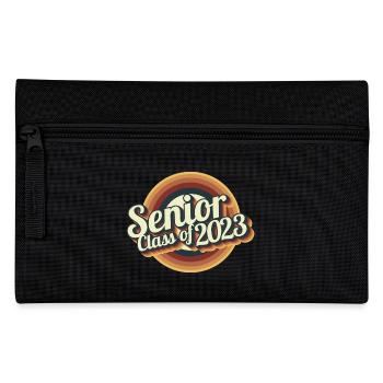 Senior Class Of 2023 Retro Graduation Party Geschenk - Federtasche - Schwarz - Vorne