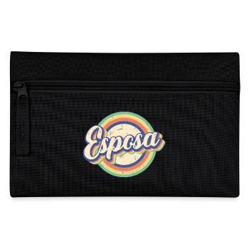 Esposa Retro Wife To Be Bride Couple Wedding Gift - Pencil Case - black - Front