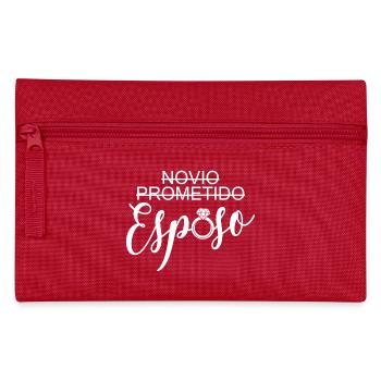 Novio Prometido Esposo Husband Groom Wedding Gift - Pencil Case - red - Front