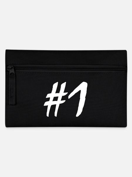 #1 - Federtasche - Schwarz