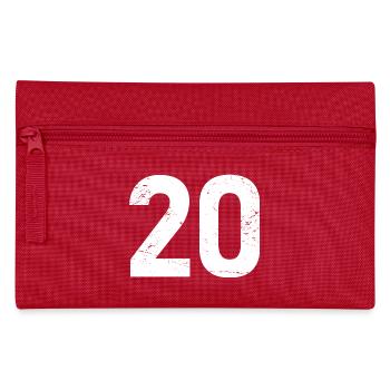 Cool Number 20 - 20 ans 20th Birthday Gift - Trousse - rouge - Devant