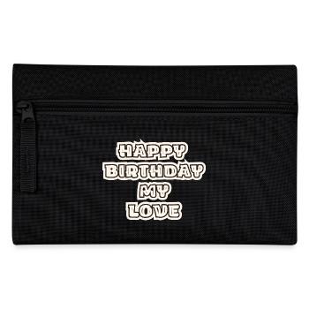Joyeux anniversaire mon amour - Trousse - noir - Devant
