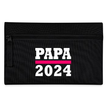 Papa 2024 - Federtasche - Schwarz - Vorne
