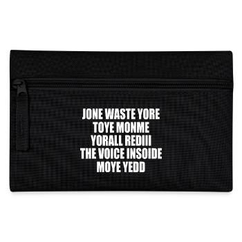 jone waste yore toye monme yorall rediii - Trousse - noir - Devant