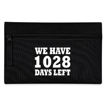 we have 1028 days left - Federtasche - Schwarz - Vorne